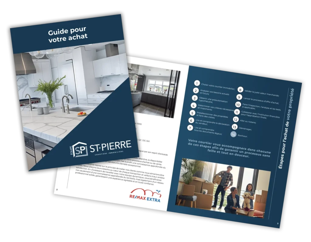 Équipe St-Pierre - Guide acheteur